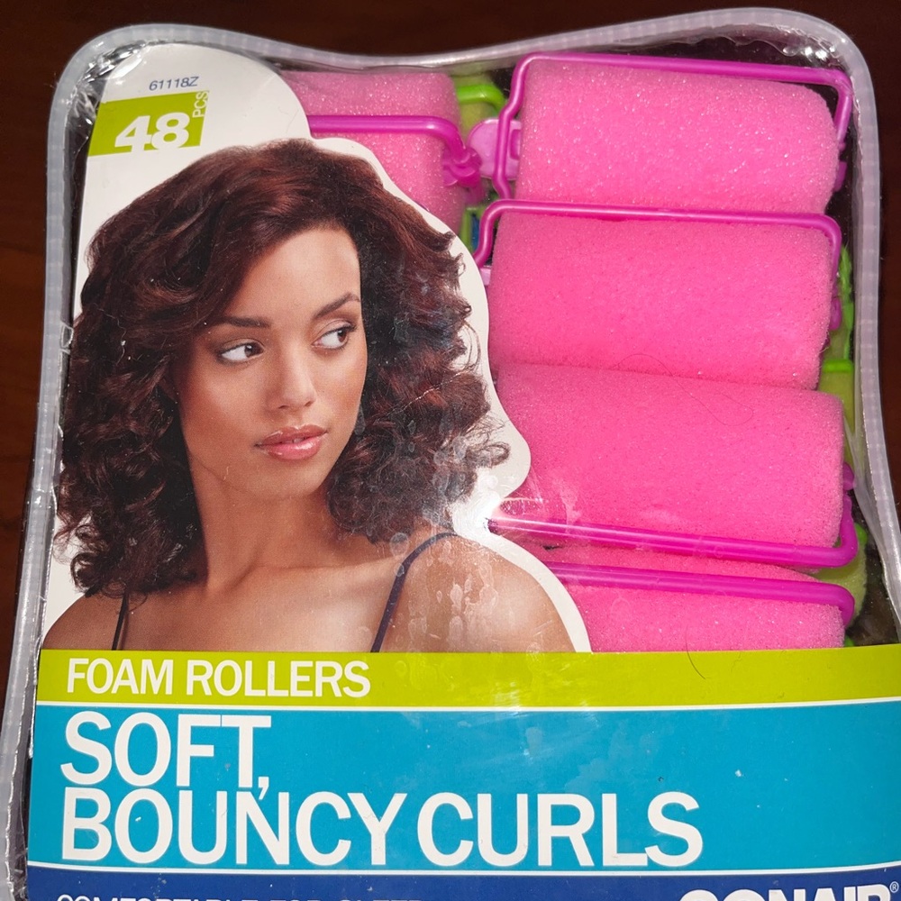 CONAIR FOAM ROLLERS SOFT BOUNCY CURLS